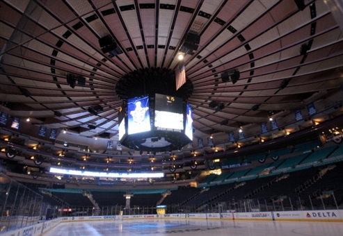 The Complete 1991-2013 NY Rangers Hockey Rink from Madison Square Garden (Used During 1994 Stanley Cup Championship!)